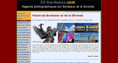 Desktop Screenshot of 33-bordeaux.com