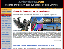 Tablet Screenshot of 33-bordeaux.com